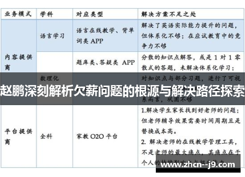 赵鹏深刻解析欠薪问题的根源与解决路径探索